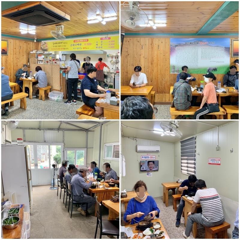 순대이야기 내부 모습