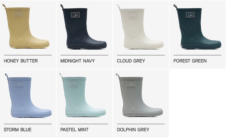 벤시몽 레인부츠 미드 컬러