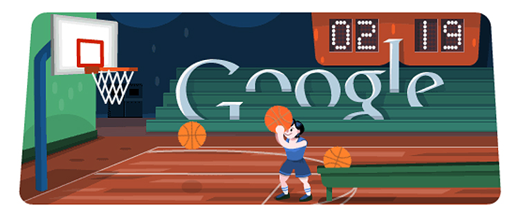 구글-농구-게임-슛-넣는-장면