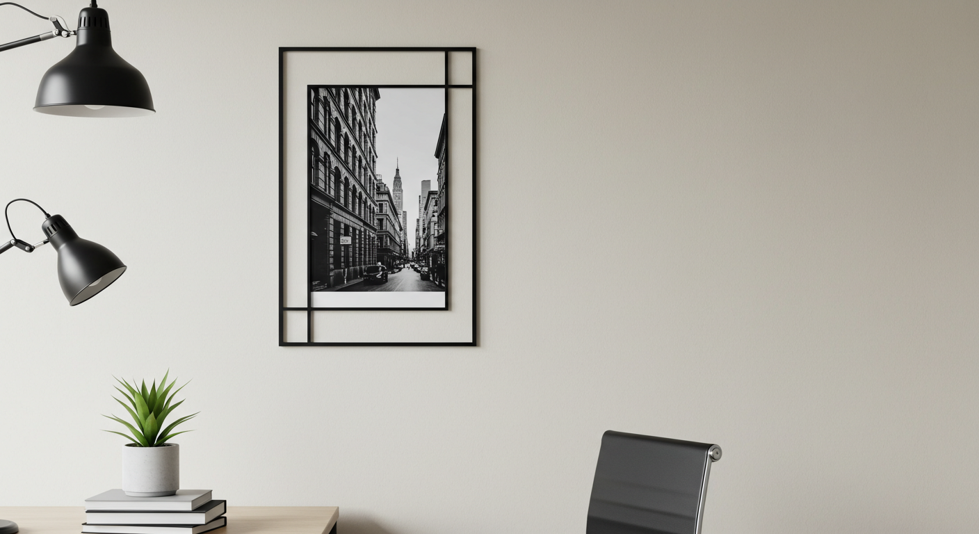 사무실 인테리어 액자