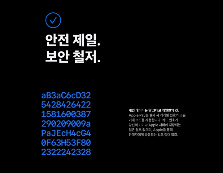 애플페이 보안