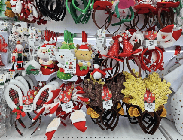 다이소 크리스마스