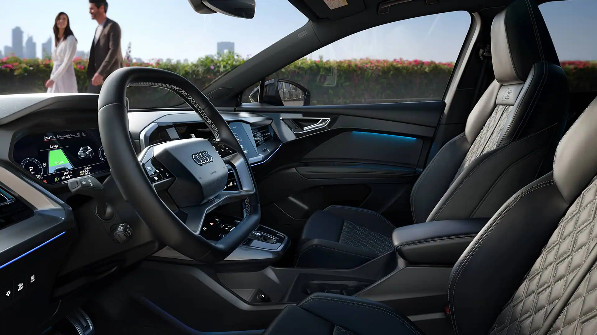 Q4 e-tron 실내