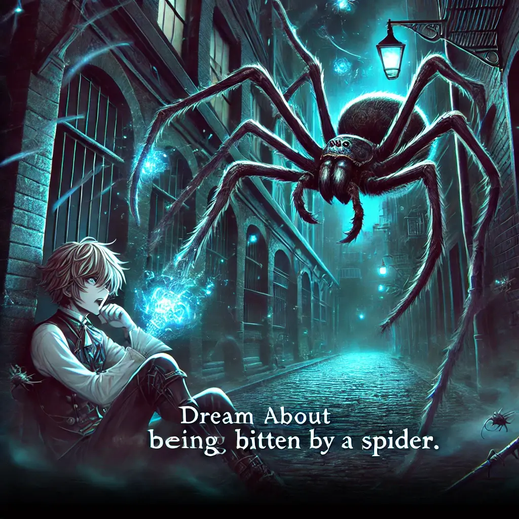 거미한테 물리는 꿈 해몽