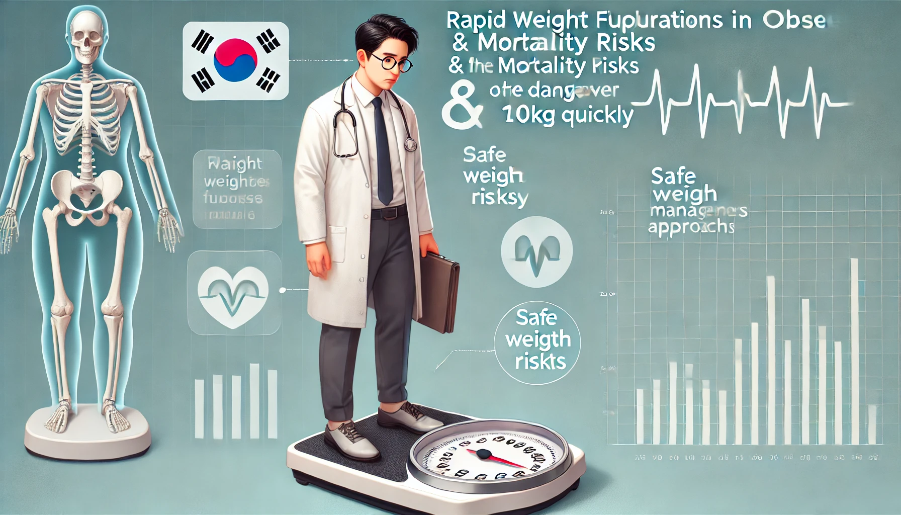 비만인의 체중 급변화와 사망 위험-10kg 이상 급격한 감량도 위험할 수 있다