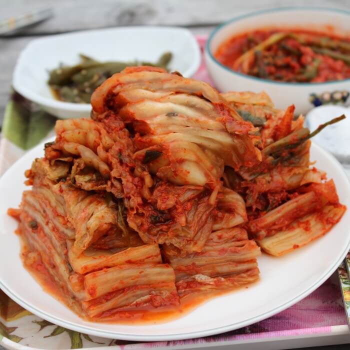 김치를-썰어논-사진