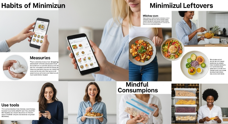 잔반 최소화 습관