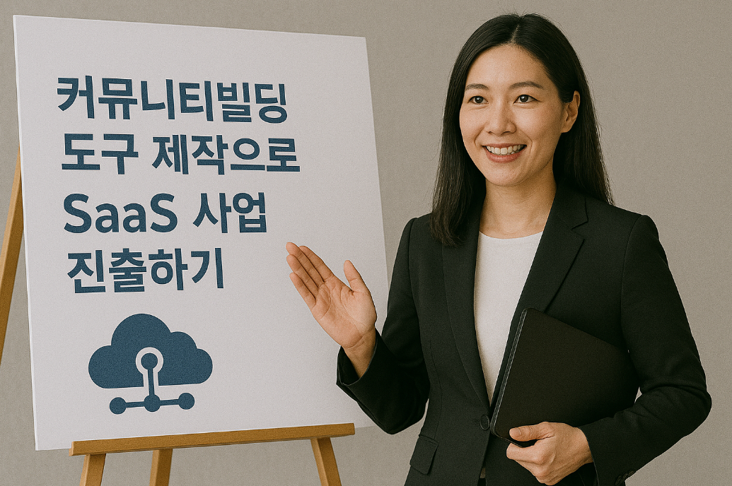 커뮤니티빌딩 도구 제작으로 SaaS 사업 진출하기