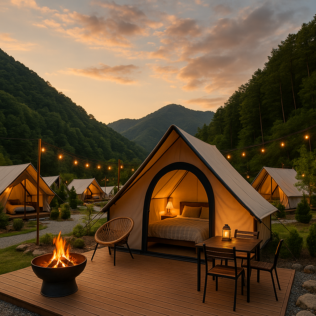 경기도 가평 하이랜드 글램핑