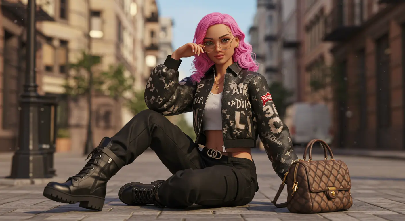 릴 미켈라(Lil Miquela)의 인스타그램 포스트와 브랜드 협업 모습