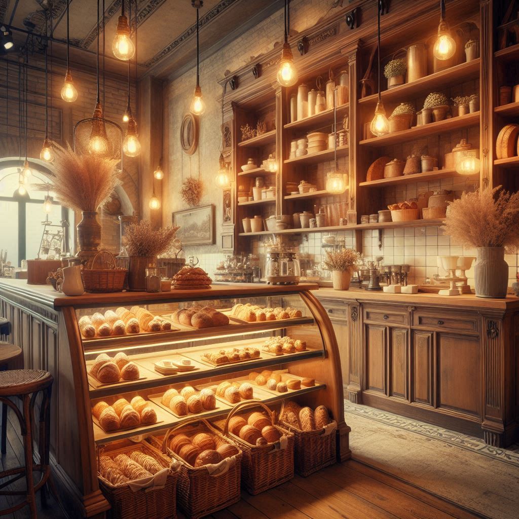 베이커리 배경