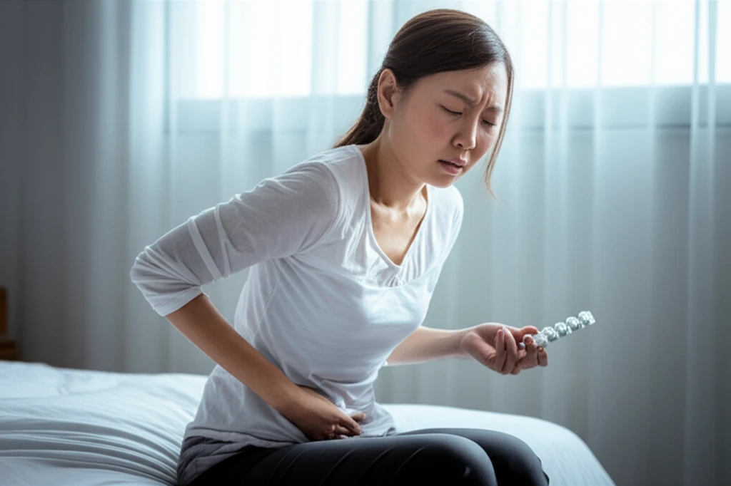 나팔관 조영술 시술 후 처방 약 복용..