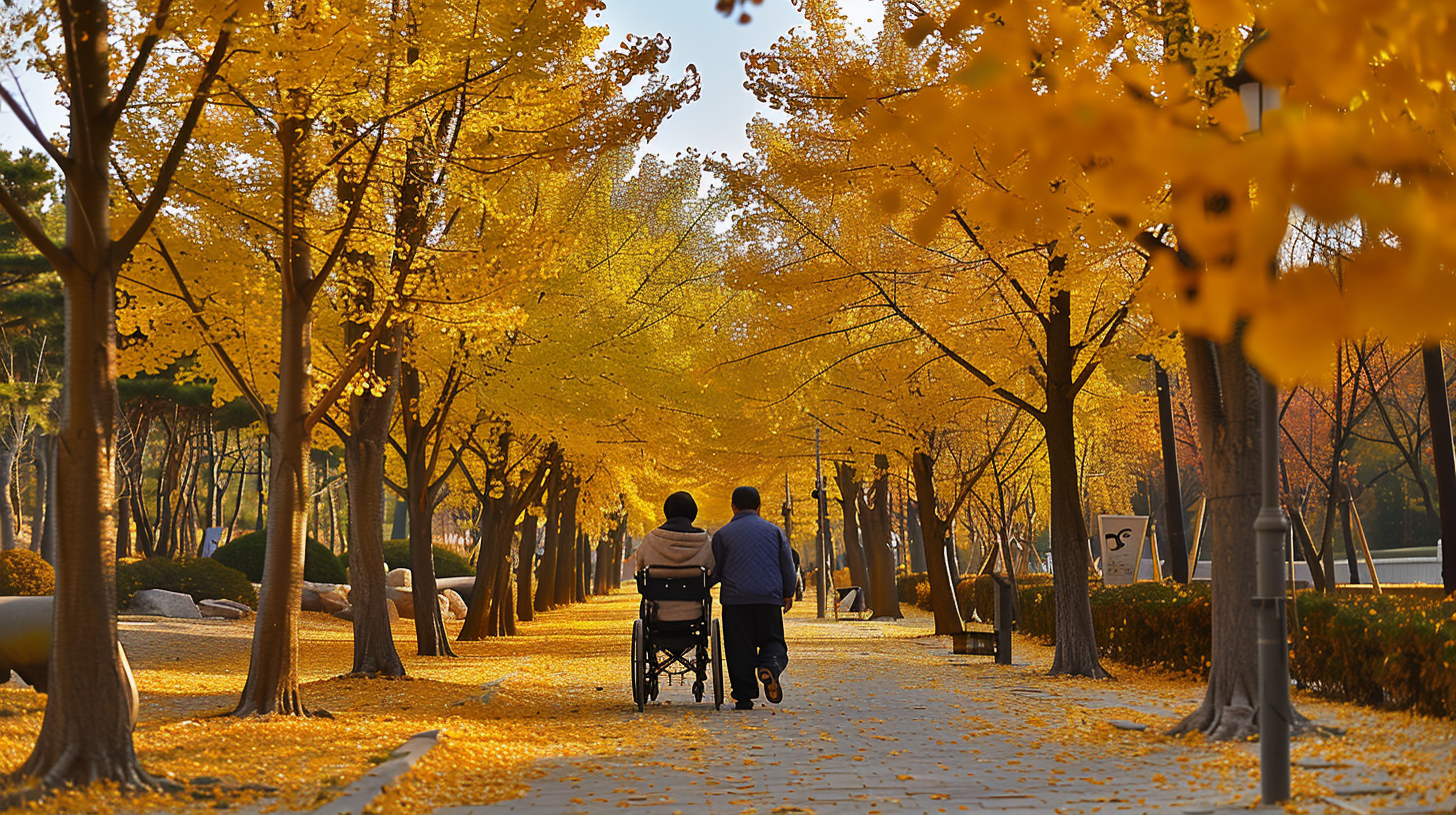 서울숲 은행나무숲길