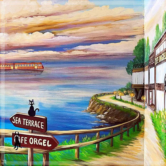 부산, 기장 맛집 나만의 오르골 만들 수 있는 디저트 감성 카페, 와플