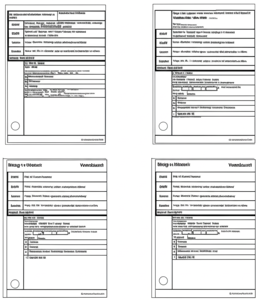 고정지출과 변동지출 항목을 표로 깔끔하게 분류한 이미지