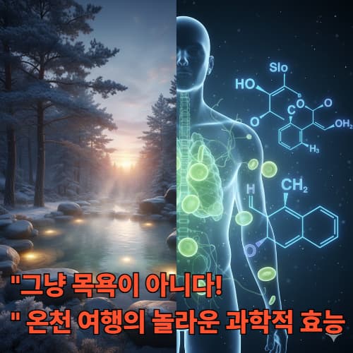 단순한 휴식 그 이상! 온천 여행이 몸에 주는 5가지 과학적 변화