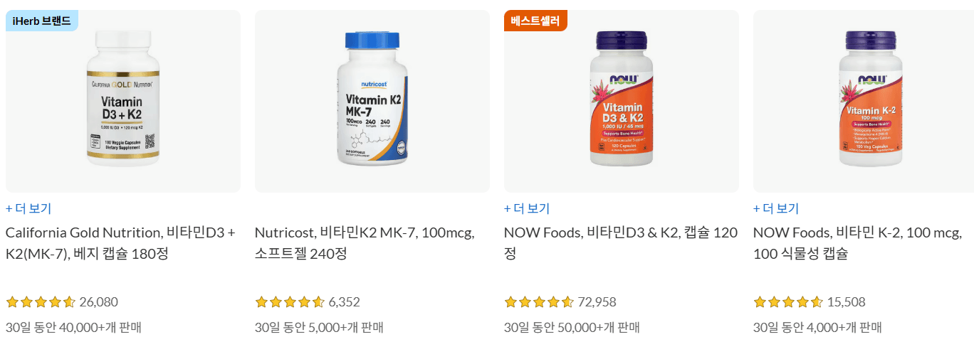 비타민 k2 역할