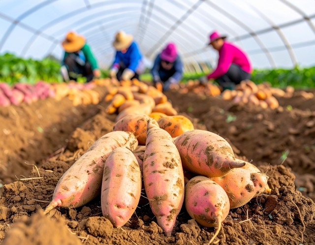 고구마 수확시기