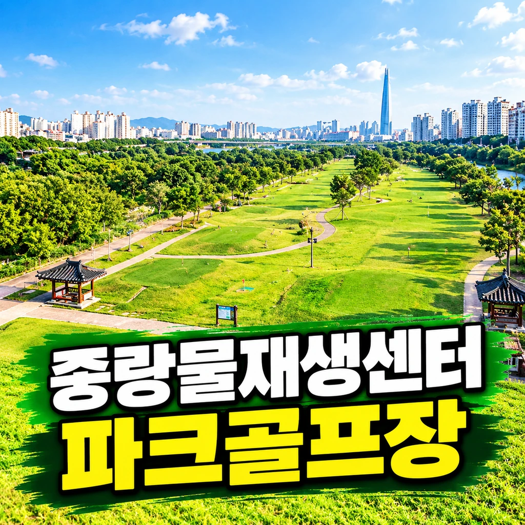 중랑물재생센터 파크골프장