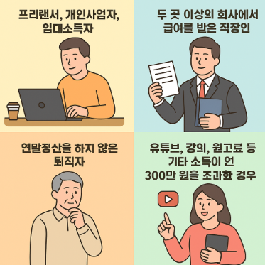 5월 종합소득세 신고방법 및 원클릭 환급서비스
