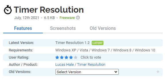 Timer-Resolution