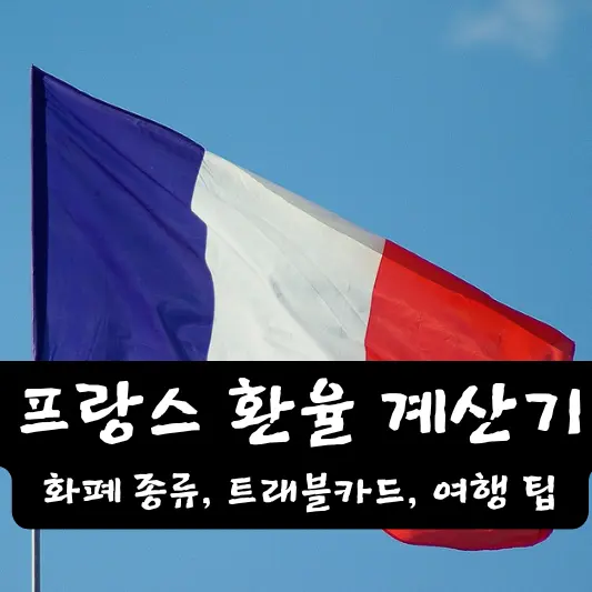 프랑스 환율 계산기금 화폐 종류 환전