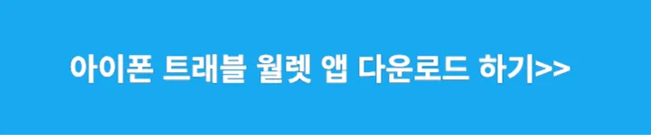 아이폰 트래블 월렛 앱 다운