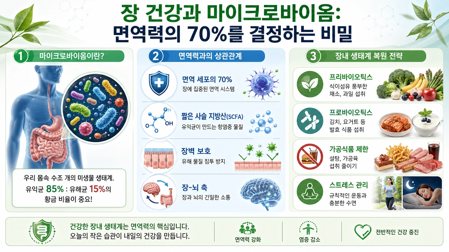 장 건강과 마이크로바이옴
