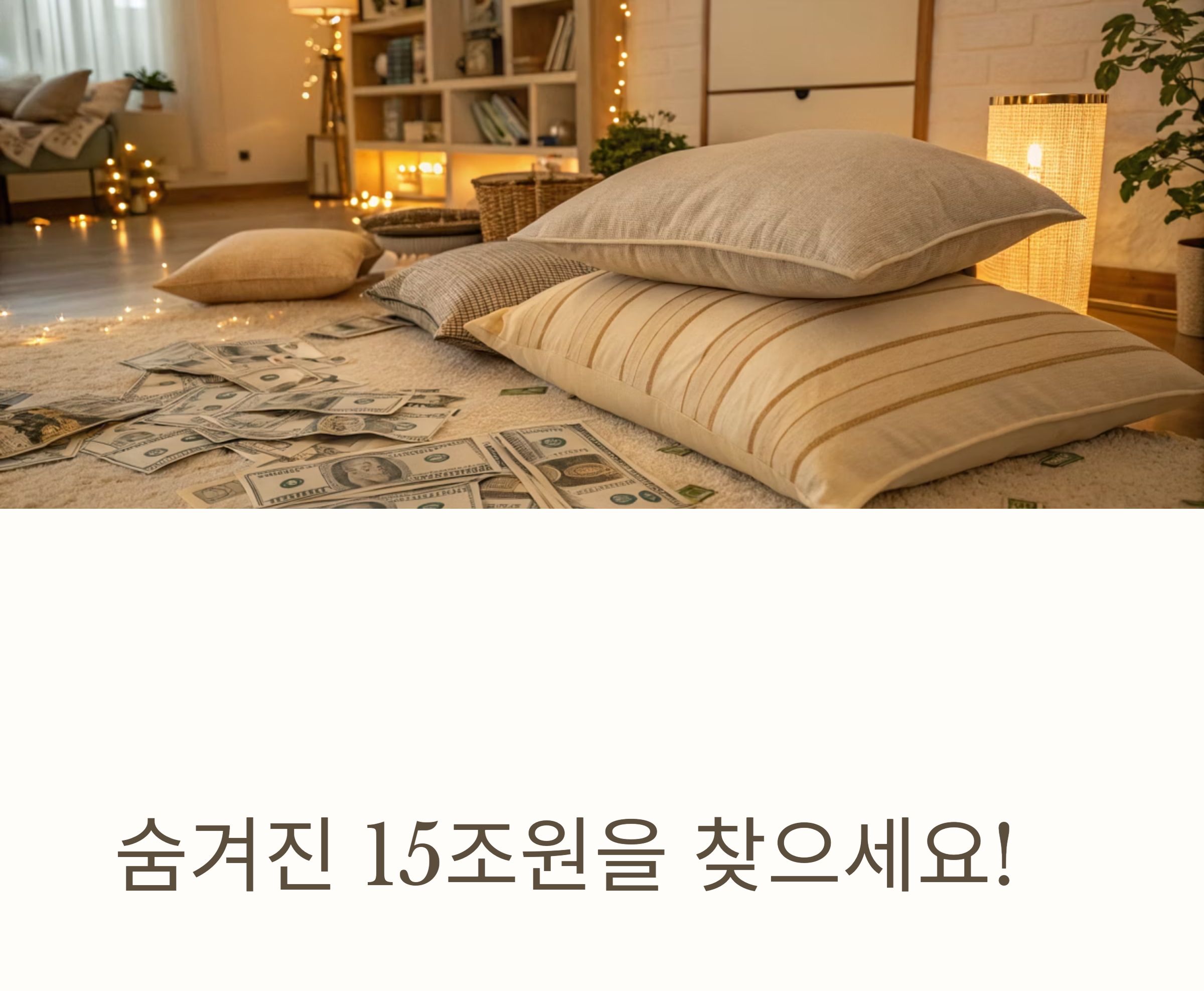 숨은 돈 찾기 관련된 사진