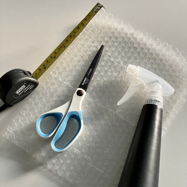 단열뽁뽁이 준비물