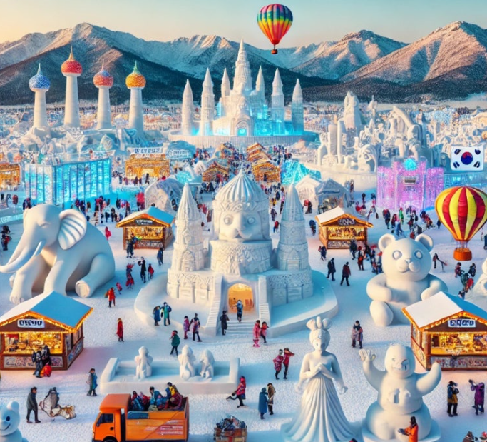 태백산 눈춘제 이미지