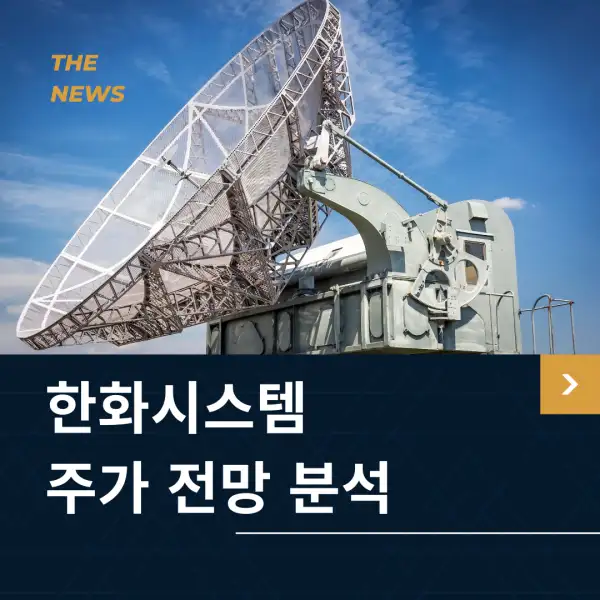 한화시스템 주가 전망 분석