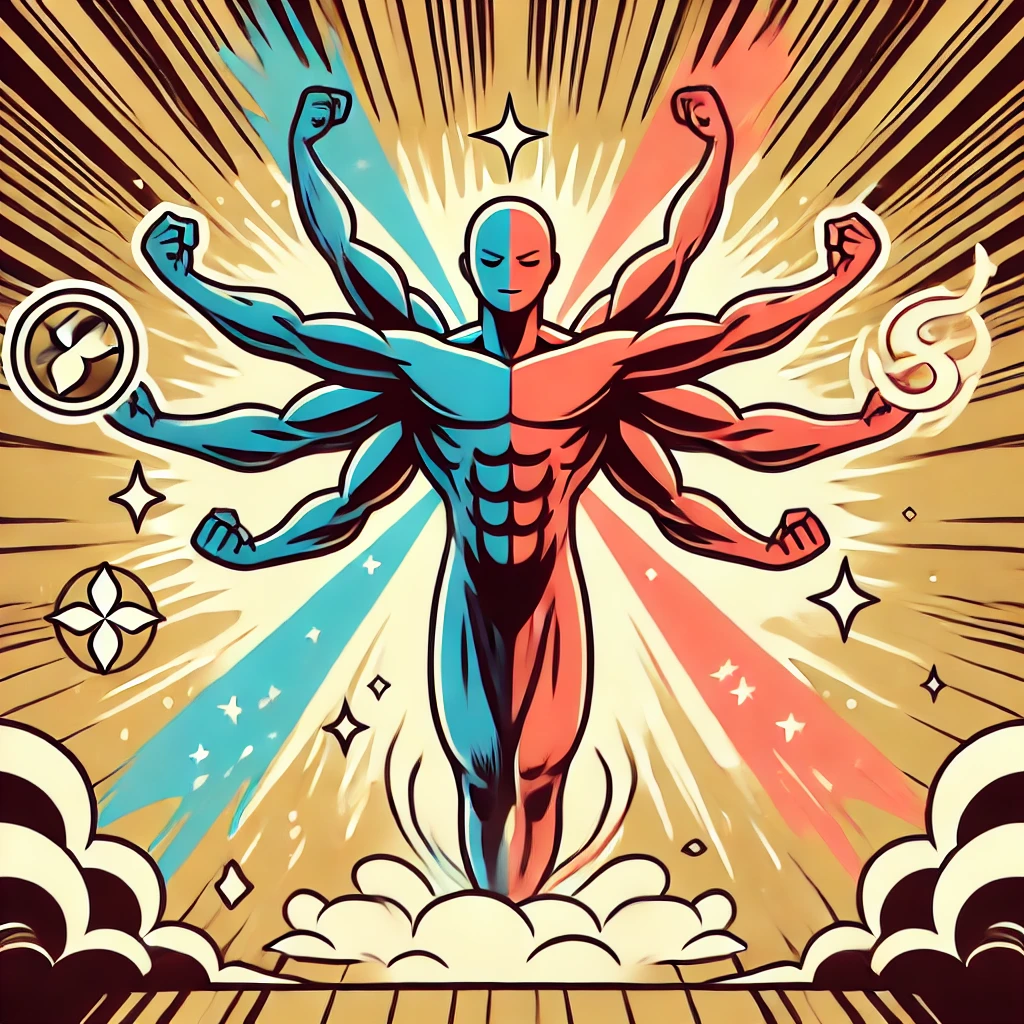 무소불위 (無所不爲) 막힘없이 무엇이든 해낼 수 있는 힘