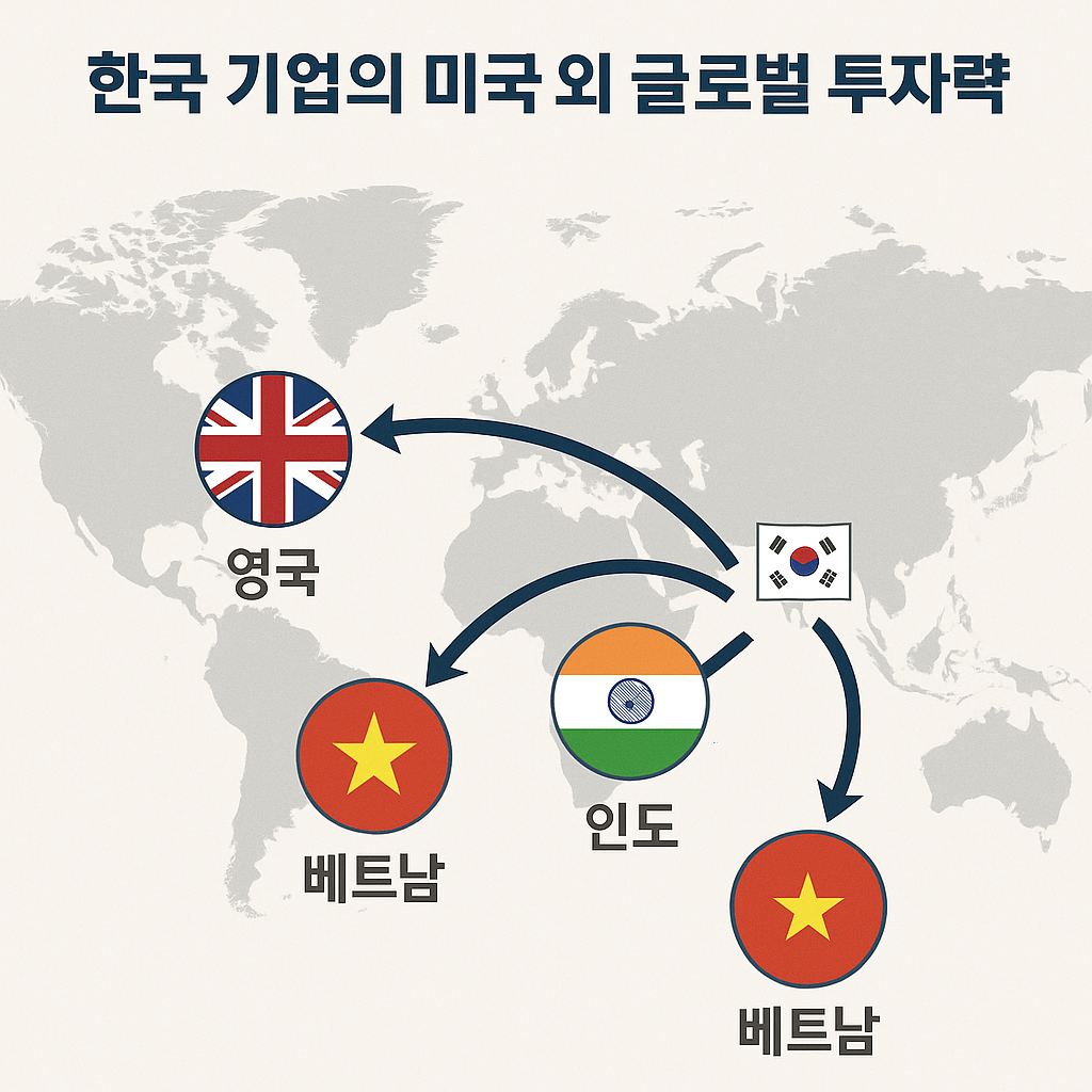 한국 기업의 미국 외 글로벌 투자 전략