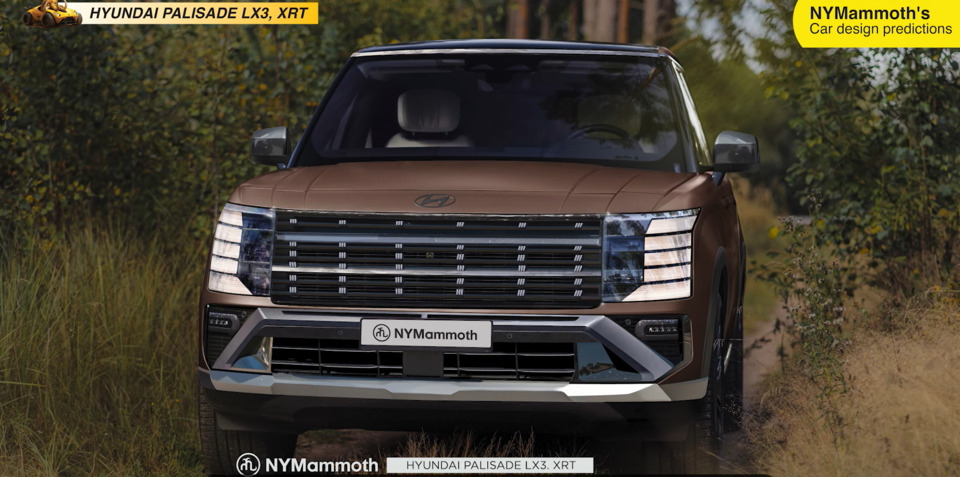현대자동차 팰리세이드 풀체인지 XRT 예상도