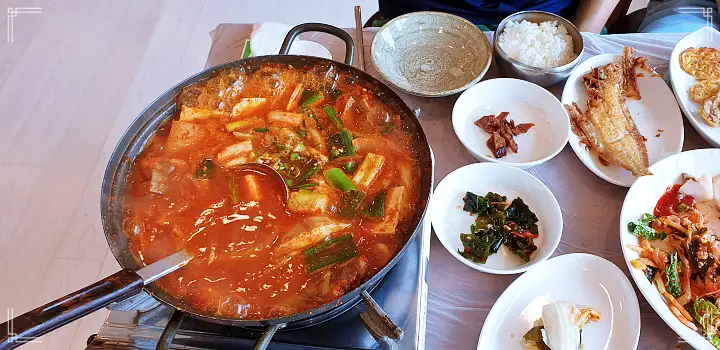 물가자미 요리 한상 물가자미회 물가자미찌개 물가자미구이 영덕 맛집
