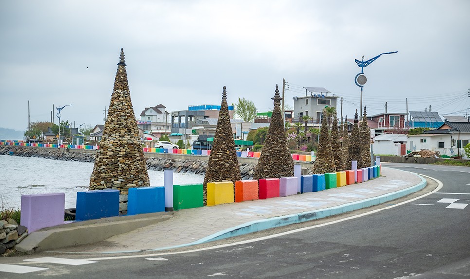 경남 사천 가볼만한곳 (무지개빛 해안도로)