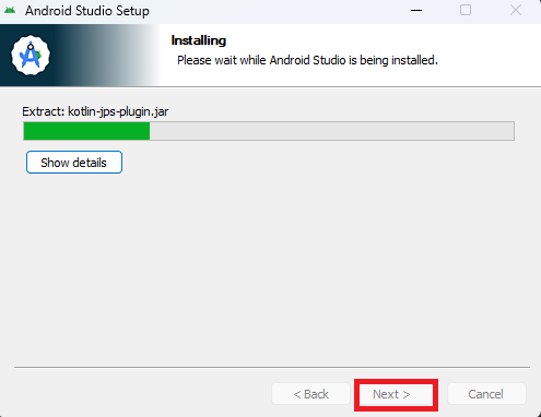 안드로이드 스튜디오 설치