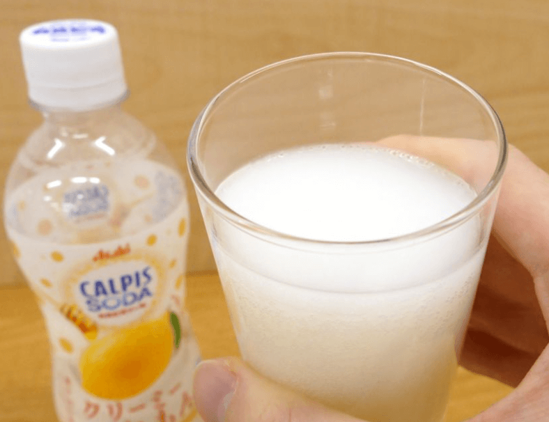 아사히 칼피스 소다 크리미 레몬