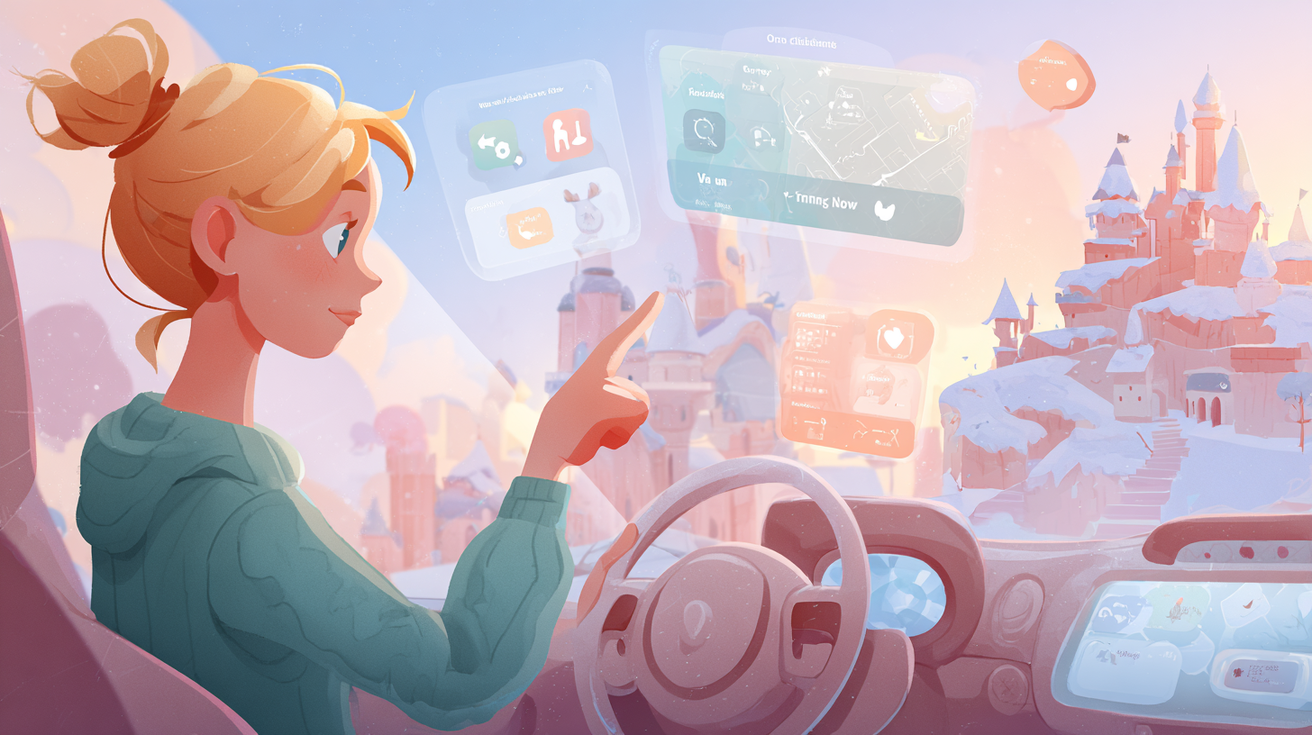 자동차 내비게이션 앱 사용법(초보 운전)