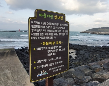 해루질 금지 동향