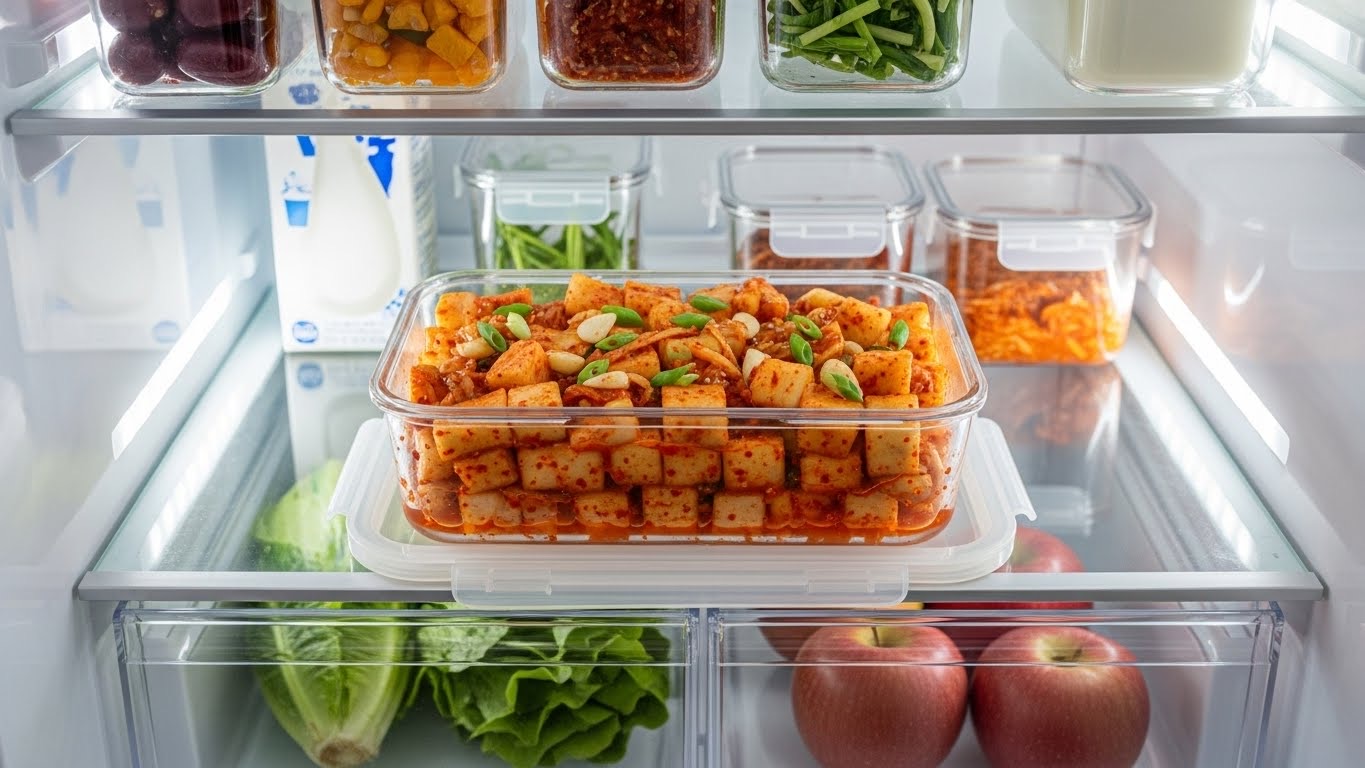 깍두기 맛있게 담는법