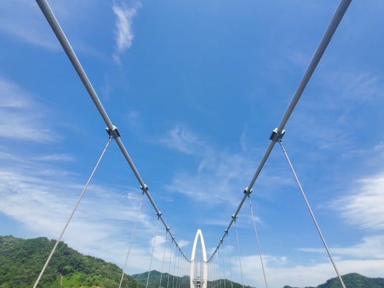 임실 옥정호 출렁다리와 붕어섬 생태공원