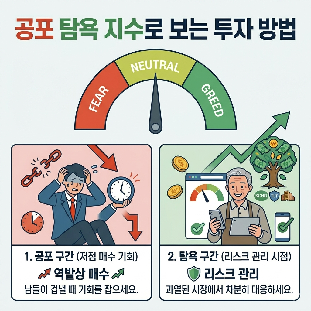 공포 탐욕 지수(Fear &amp; Greed Index) 활용법
