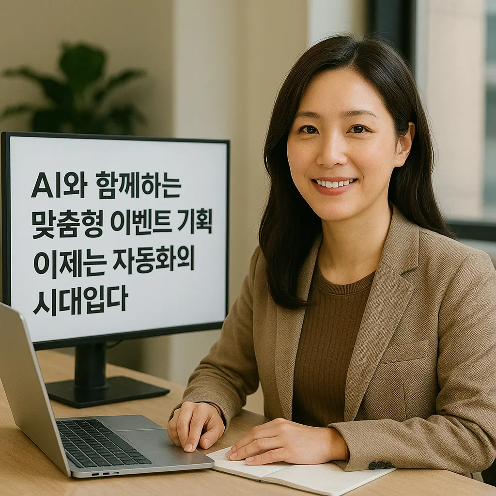 AI와 함께하는 맞춤형 이벤트 기획: 이제는 자동화의 시대입니다