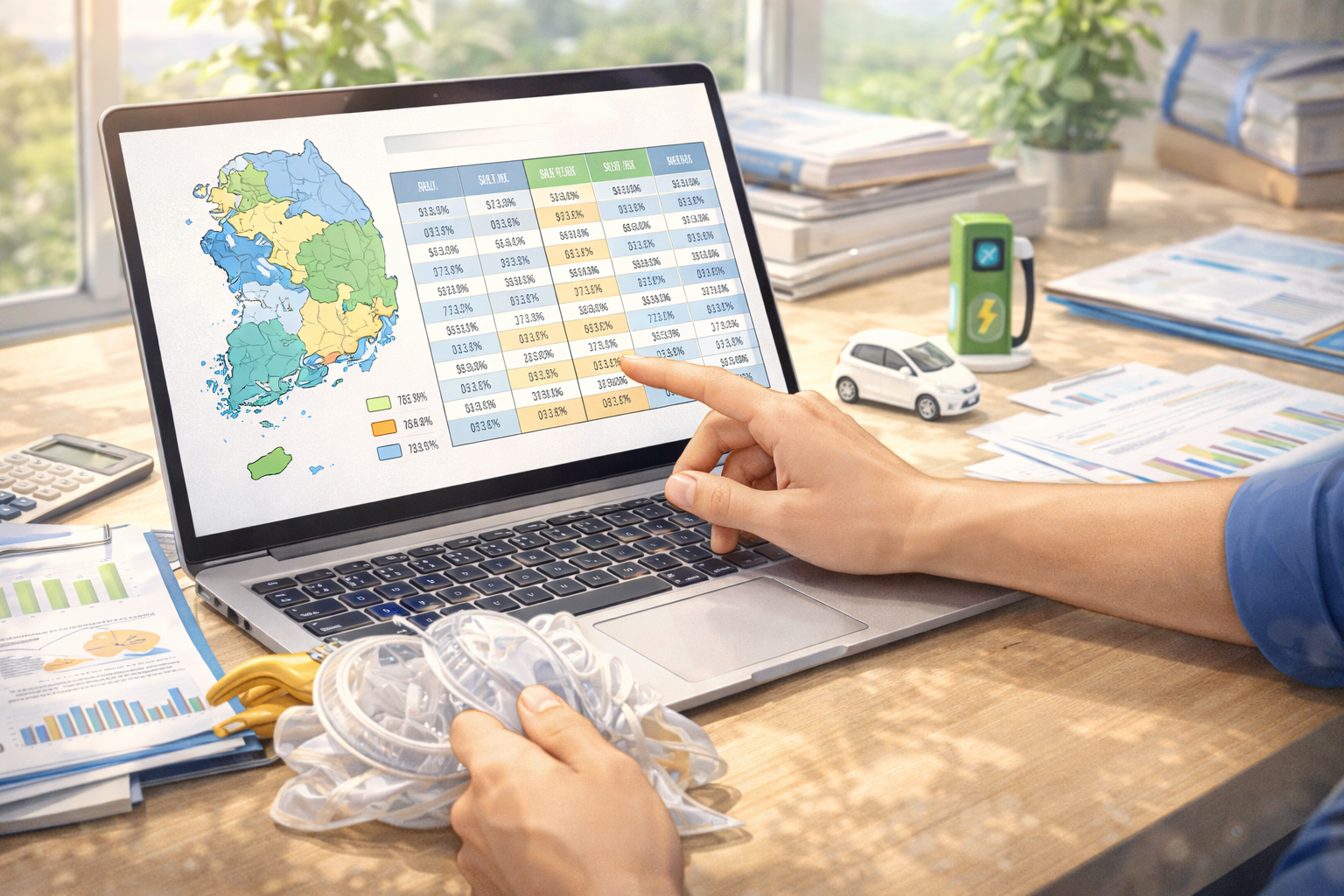 지자체 차종별 보조금