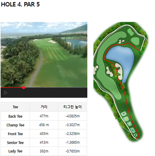김해CC_4번홀_코스