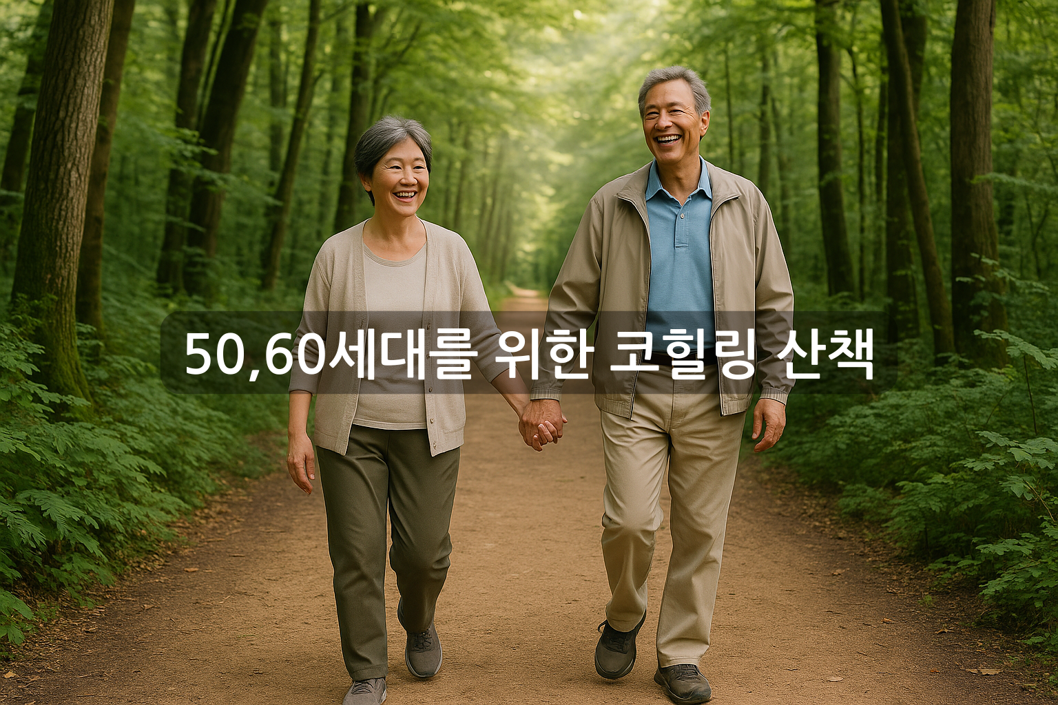50,60세대를 위한 코힐링 산책