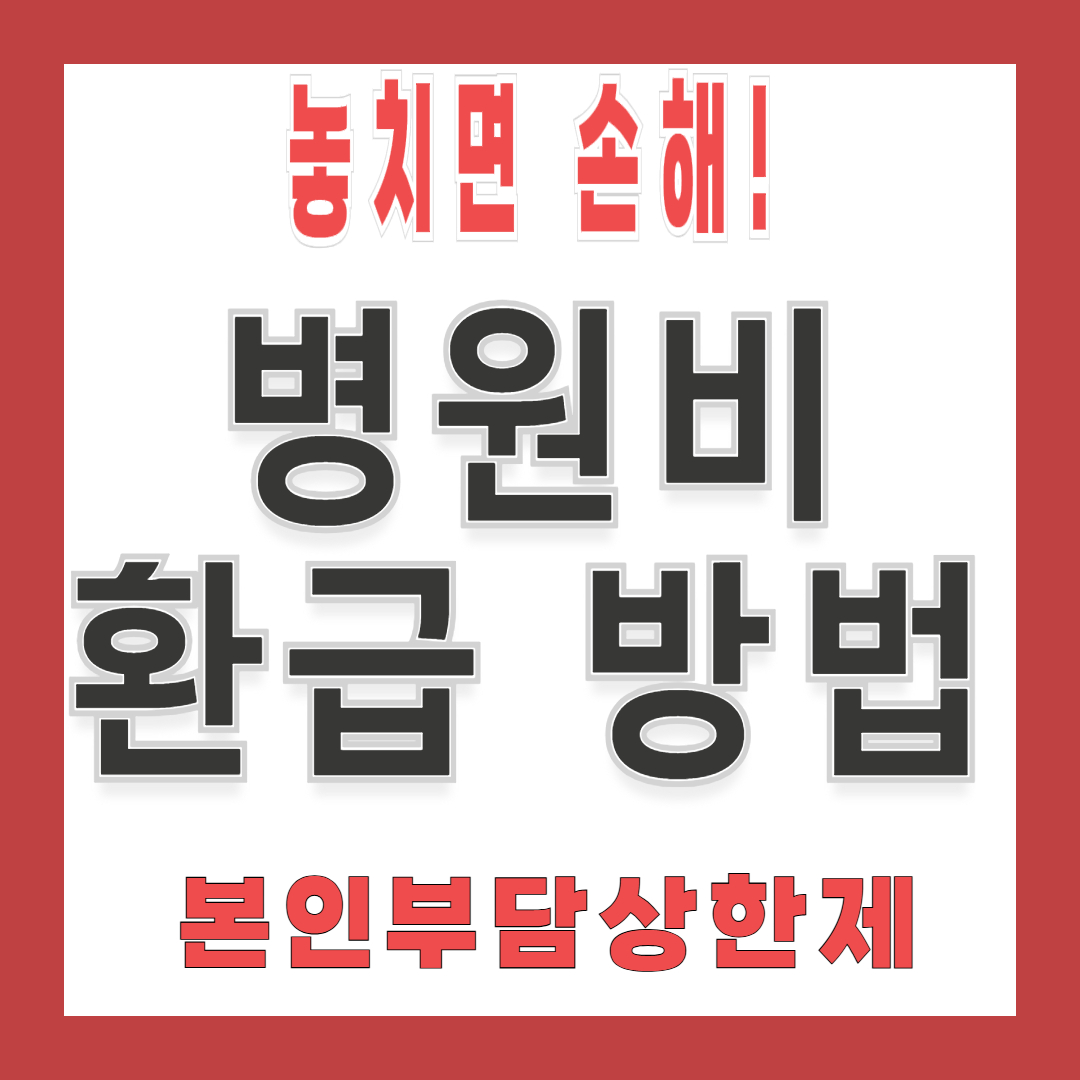 2025년 병원비 환급 방법 총정리 (본인부담상한제) ㅣ환급대상,신청방법,절차 소요시간