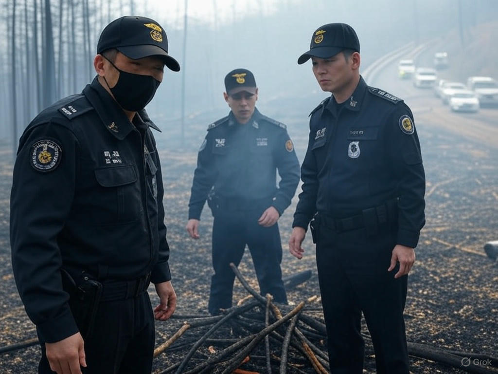 산불 원인 조사